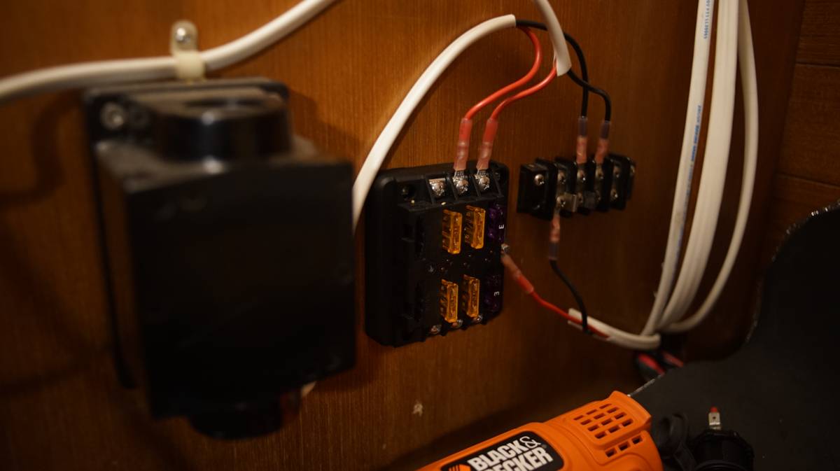 a fuse box