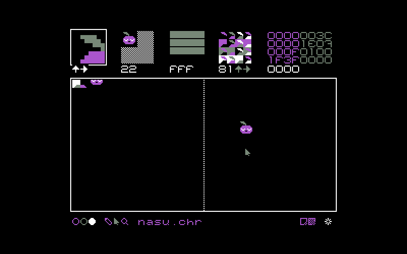 Nasu example file, featuring nasubit