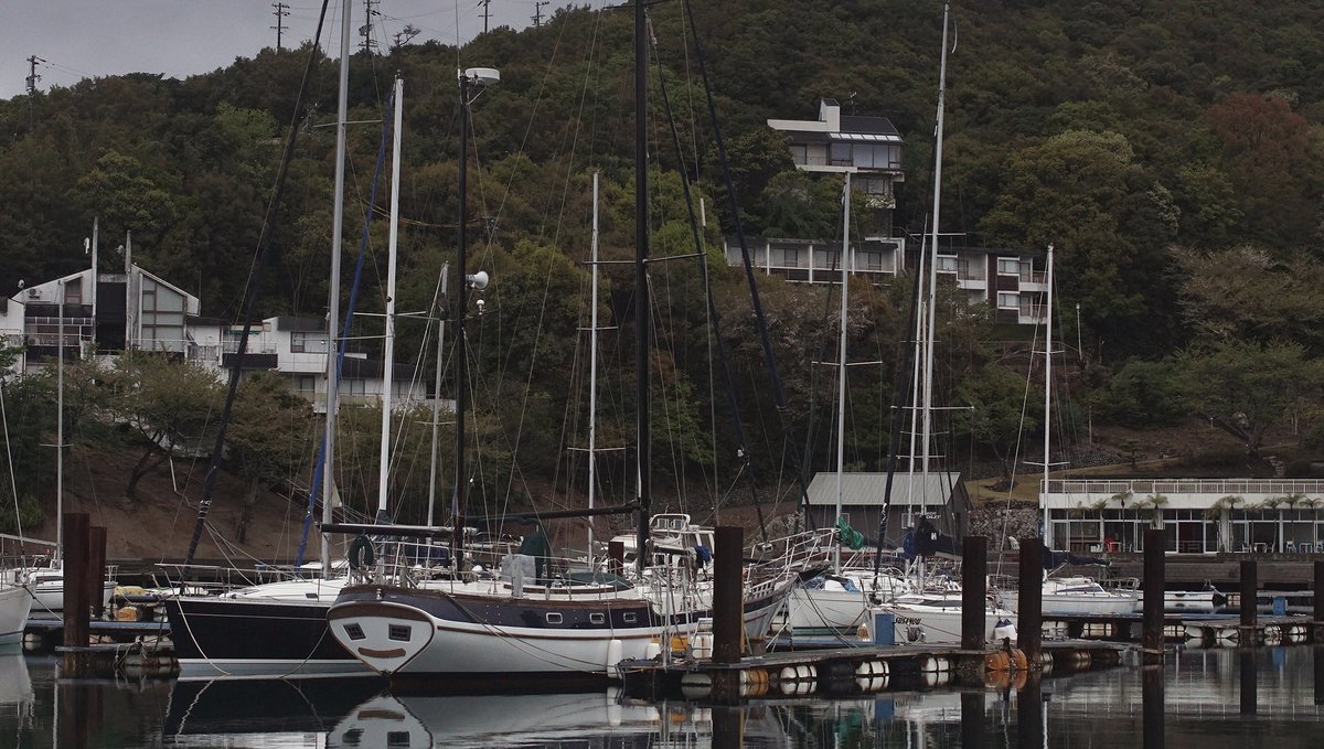 shima yacht harbor a photo of boats moored onto a dock