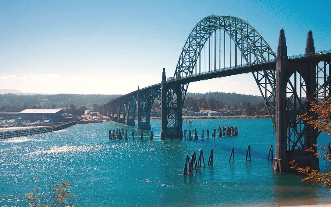 newport oregon bridge newport oregon bridge