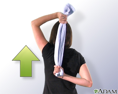 Anterior shoulder stretch Anterior shoulder stretch