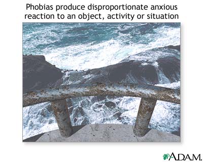 Fears and phobias Fears and phobias