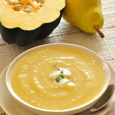 Autumn Squash Bisque with Ginger