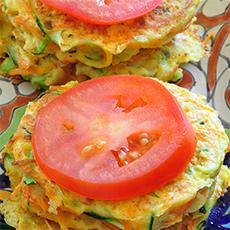 Garden Vegetable Cakes