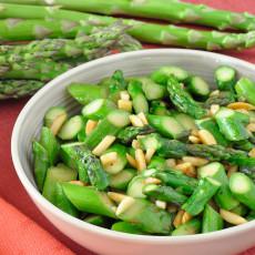 Ginger Almond Asparagus