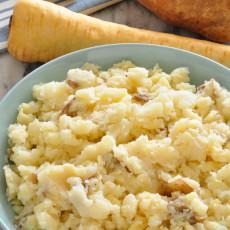 Mashed Parsnips and Potatoes
