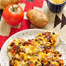 Southwestern Stuffed Potatoes