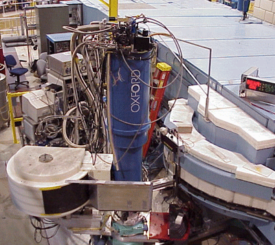 Photograph of NCNR's Spin Polarized
         Inelastic Neutron Spectrometer (SPINS)