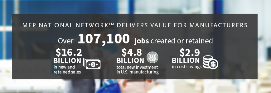MEP National Network Delivers Value for Manufacturers