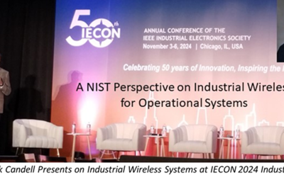 NIST Research Leader Featured at IECON 2024 Industry Forum