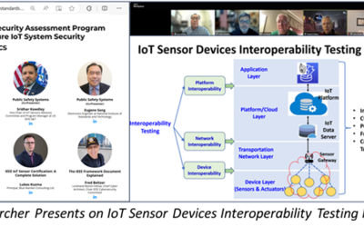 NIST Researcher Provides Insights on IoT Sensor Devices Interoperability Testing Framework