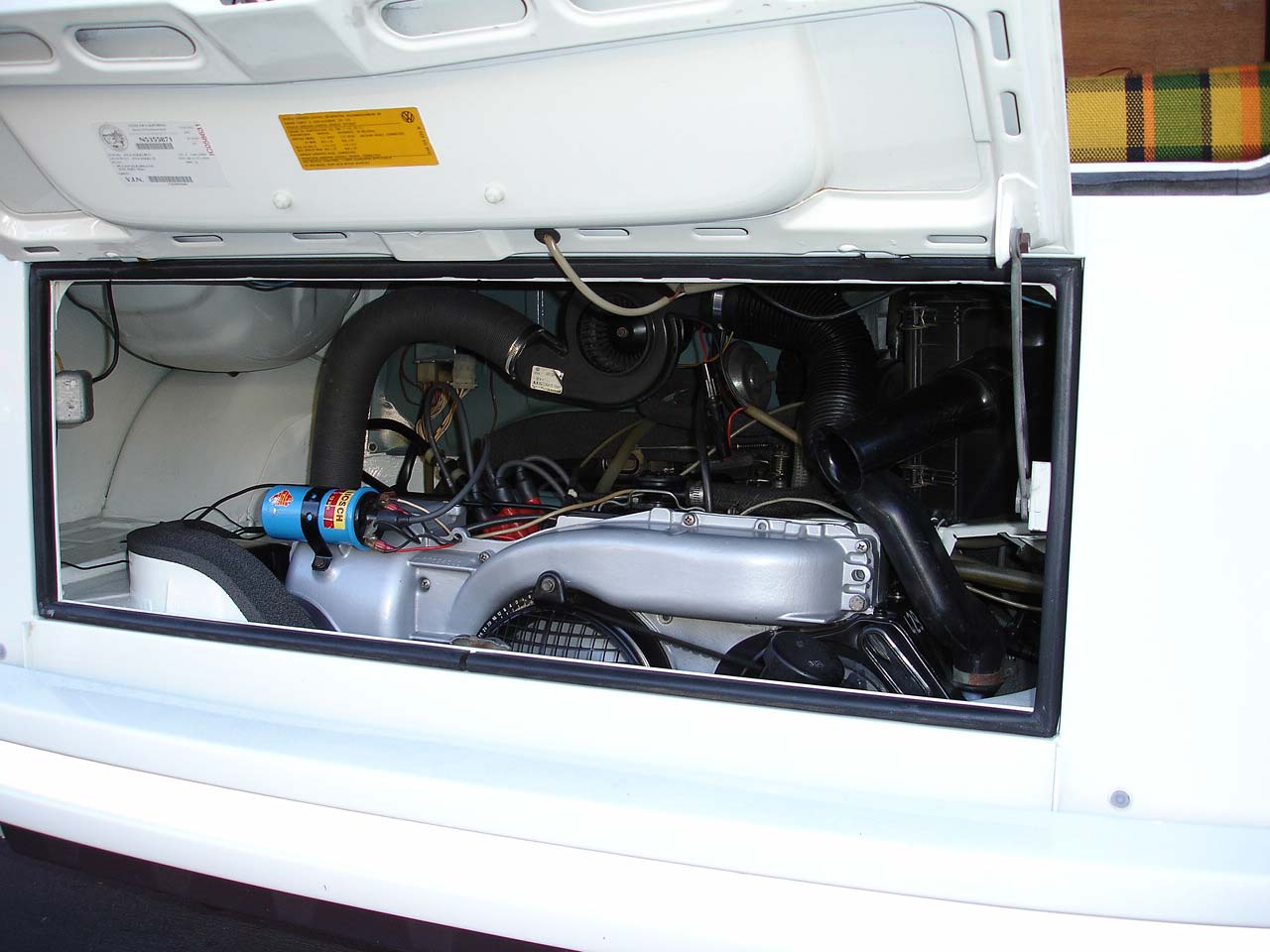 engine installed