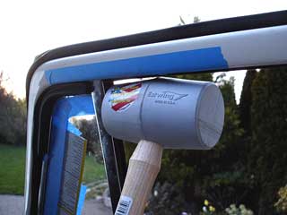 rubber mallet