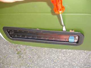 cab door vent