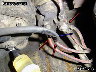 starter wiring carb