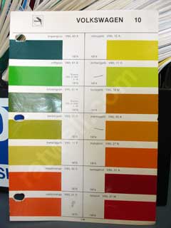 Glasurit VW pg10