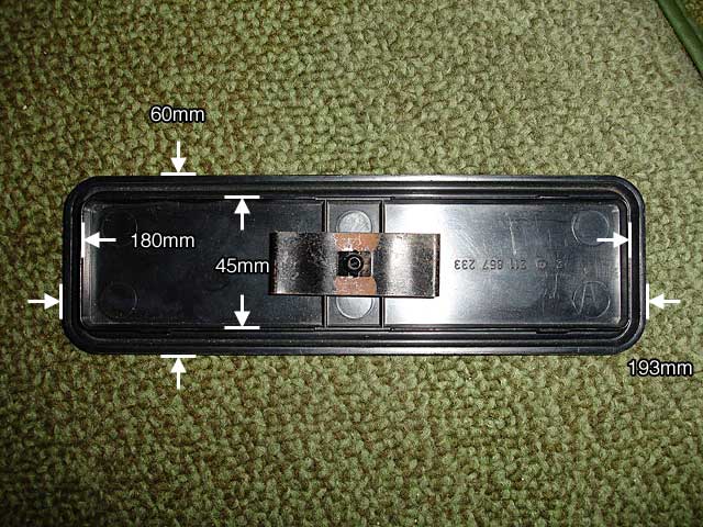 plate dimensions