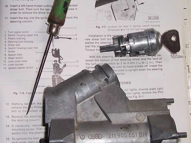 lock removed