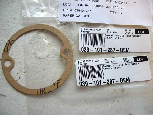 new gasket