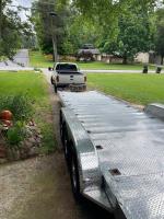 Stolen big aluminum trailer with Type 34 on it