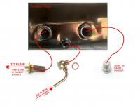 911 replacement fuel tank routing