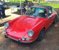 A lonely Porsche at the 40th annual Kelley Park meet in San Jose, CA. Sunday April 13th, 2025