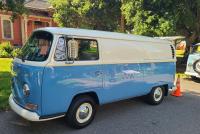 Bay-Window Panel Bus at the 40th annual Kelley Park meet in San Jose, CA. Sunday April 13th, 2025