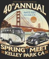 The 40th annual Kelley Park meet in San Jose, CA. Sunday April 13th, 2025