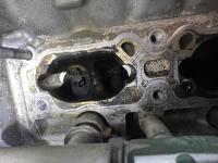 Carbon on valves