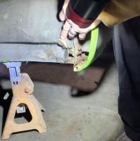 Pan off metal work on our 1971 Karmann Ghia (photos/details)