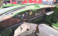 Pan off metal work on our 1971 Karmann Ghia (photos/details)