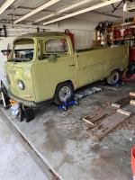 In the garage