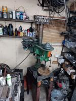 Drill press with vw parts