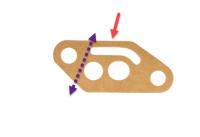 Oil Filter mount gasket 021 115 359A