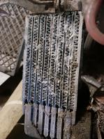 Oil cooler detritus, Type 4