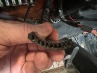 Ignition and turn signal wires