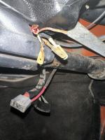 Ignition and turn signal wires