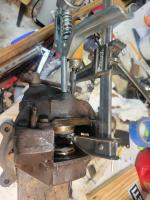 1973 type 3 stuck front caliper