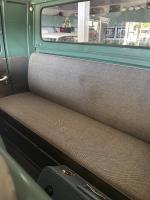 Bus seat material
