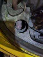 Holes for hoses from fan cover misaligned