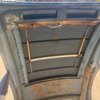 Original Color Coded 1960 Indigo Blue Ragtop