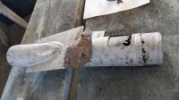 Front heater duct