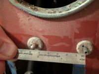 headlight and washer knob spacing 64