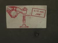 Valve Adjustment