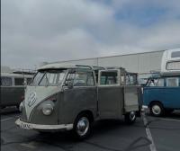 1963 23 window double door mouse grey