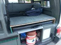 1995 Eurovan solar panel cuddy
