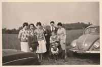 Vintage VW oval window photo