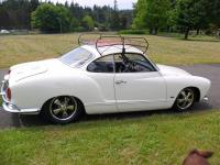 The Ghia with new roof rack
