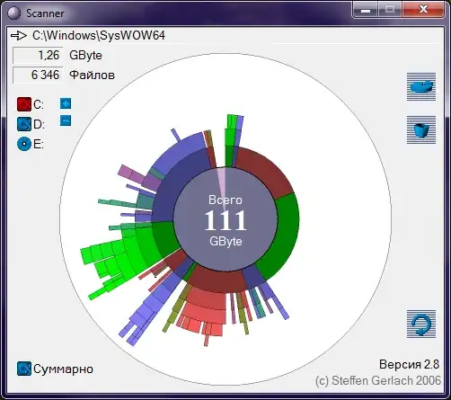 Scanner screenshot