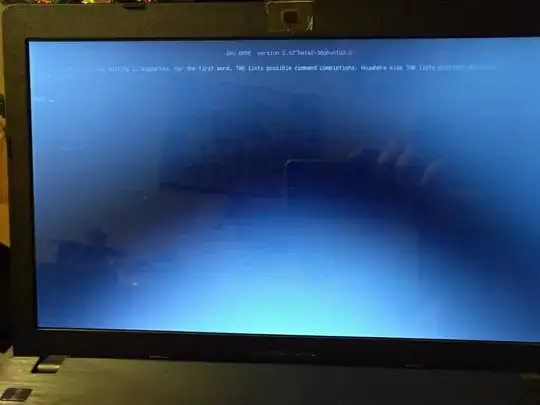 GRUB command line